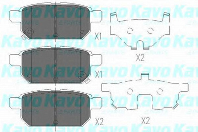 KAVO PARTS kbp8526 -  Комплект тормозных колодок, дисковый тормоз